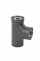ТиС ЧЕРНЫЙ 430 Тройник ТРМ(М)-Р 87* 430  0,8  d150 (МС ЧЕРНЫЙ (T-600 C))