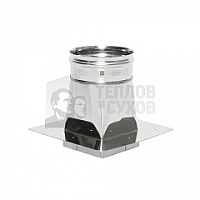 Тис 304 Переход с прямоугольника в диаметр ППКМ-Р (М) D200, 304, 1.0 L130/260/Н250