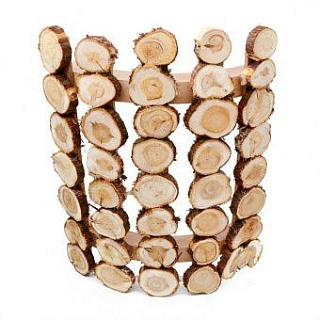 Абажур из можжевельника угловой Doorwood