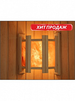 Абажур DoorWood угловой с гималайской солью, 3 плитки АУС-3П