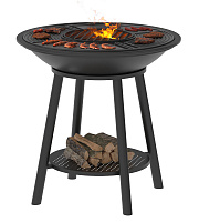 Везувий Чугунный Fantastic Grill Везувий Ø 700 Престиж(чаша+подставка пристиж+плита Gurman Ø700+крыш